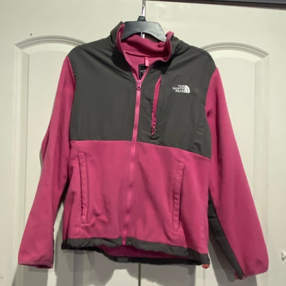 Pink and Gray North Face jacket!